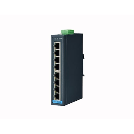 Advantech 8-Port Unmanaged Switch With Dnv Compliant. EKI-2528DI-AE